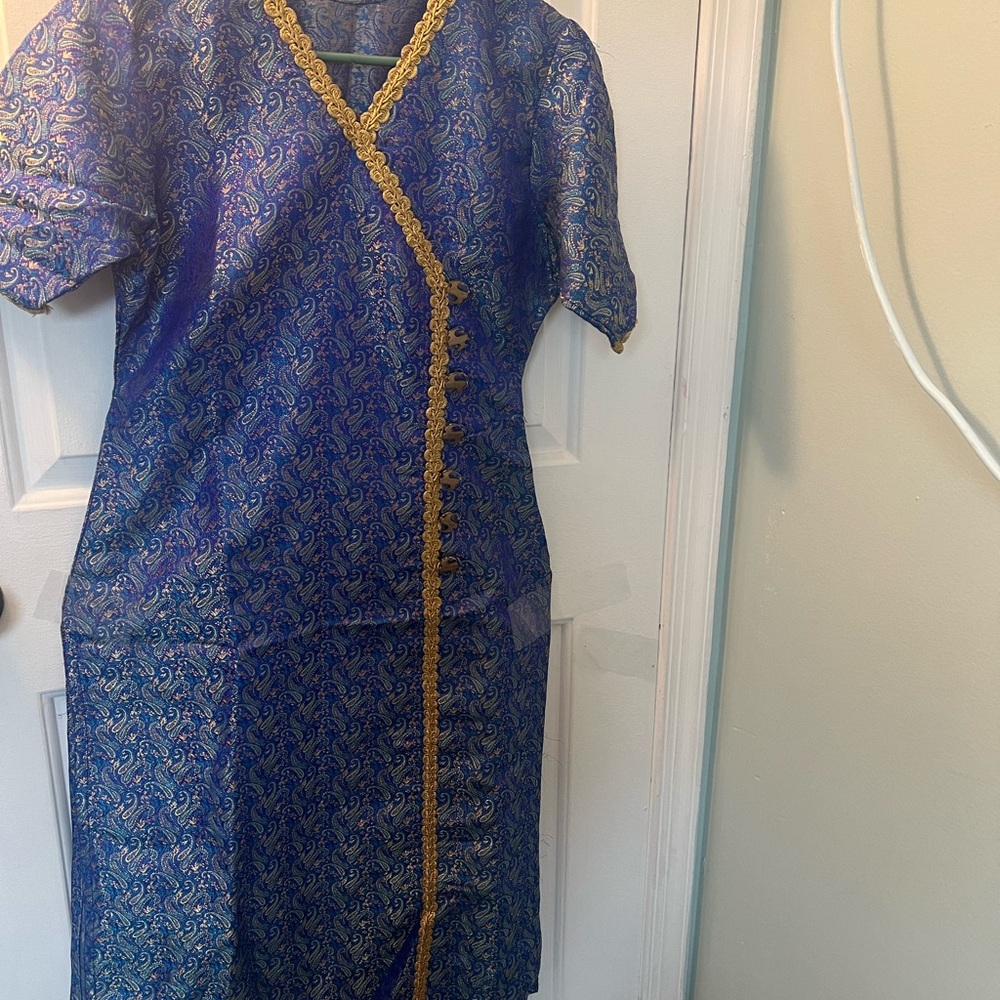 3 piece formal dress with chori daar pajama